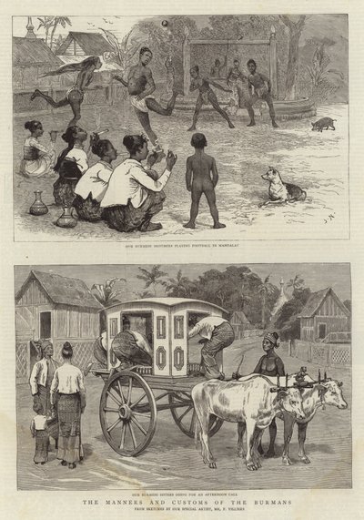 The Manners and Customs of the Burmans by Joseph Nash
